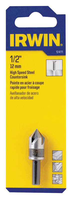 IRWIN CNTRSINK 1/2"DIA