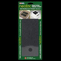 [278489] INCOM Pebbled Trac Strip, 4"X9", Black RE2611PK