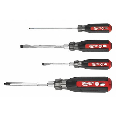 Cushion Grip Screwdriver Set (4-Piece)