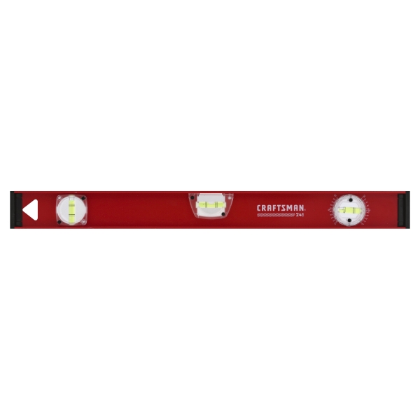 Craftsman 24 in. Aluminum I-Beam Level 3 Vial