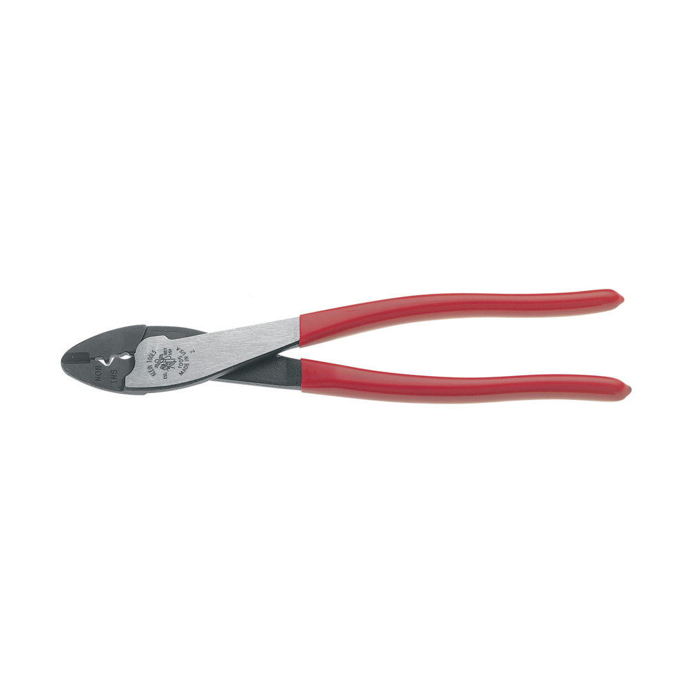 Klein Tools 9.6 in. Alloy Steel Crimping Pliers