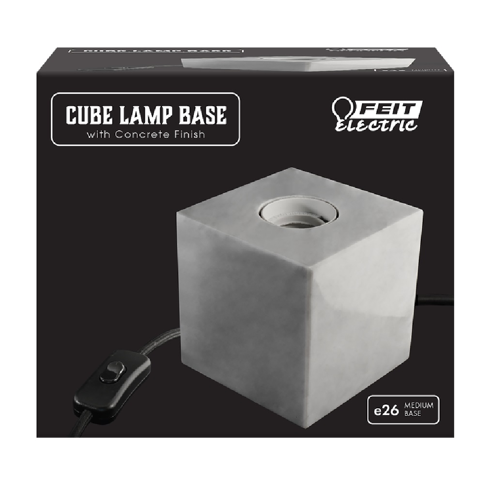 CUBE LAMP BASE 60W