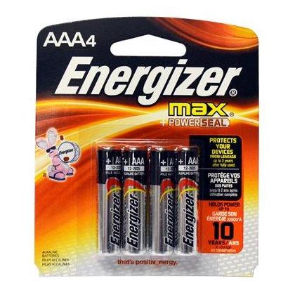 Energizer Max AAA Batteries