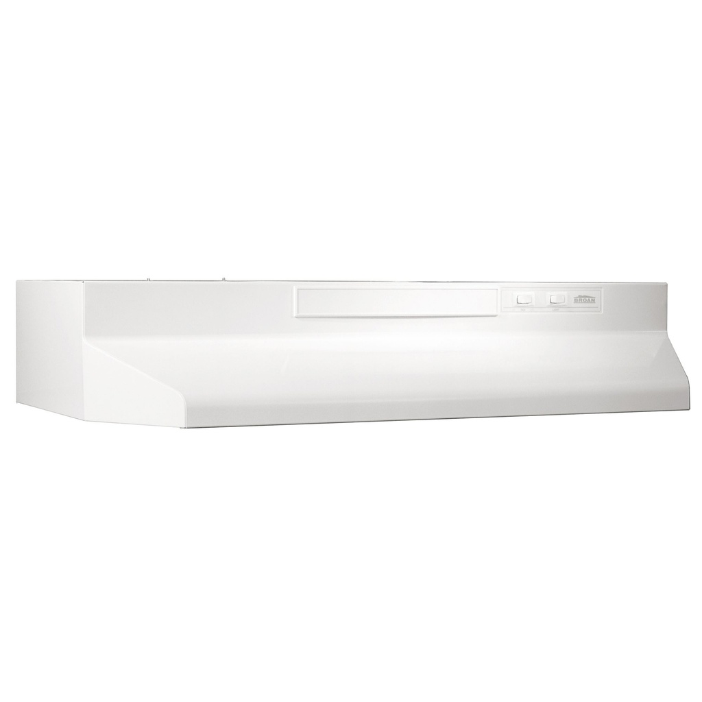 Broan-NuTone 30 in. W White Range Hood