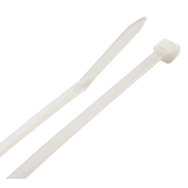 Steel Grip 8 in. L White Cable Tie 1000 Pk
