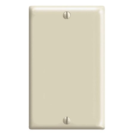 Leviton Midway Ivory 1 Gang Nylon Blank Wall Plate 1 Pack