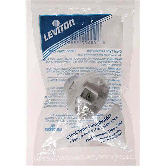 CLEAT SOCKET, WHITE