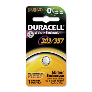 Duracell 303/357/76 Silver Oxide Battery, 1 Ct