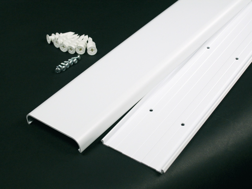 Legrand 48 in. L Flat Screen TV Cord Cover Kit 1 Pk