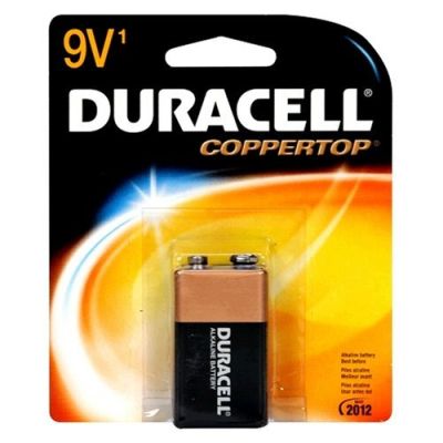 Duracell Coppertop 9 Volt Battery