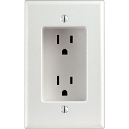 RECEPT DUPLEX RECESSED