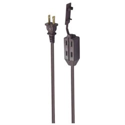 [32678] Ace Indoor 9 Ft. L Brown Extension Cord 16/2 SPT-2