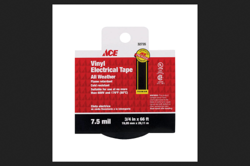 Ace 3/4 in. W X 66 Ft. L Black Vinyl Electrical Tape