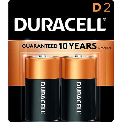 BATTERY ALKALINE D 2PK