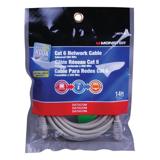 CABLE CAT 6 550 MHZ 14'
