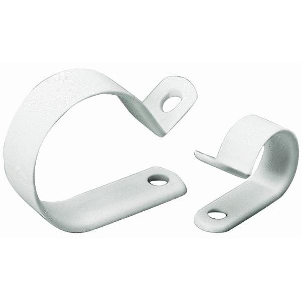 CLAMP PLSTC WHT 1/2"CD12