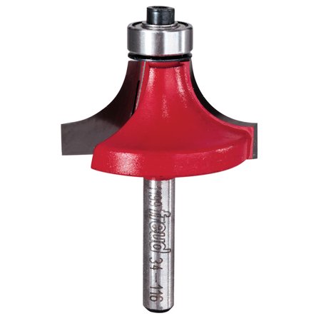 Freud 1-1/2 in. D X 1/2 in. X 2-1/2 in. L Carbide Rounding Over Router Bit