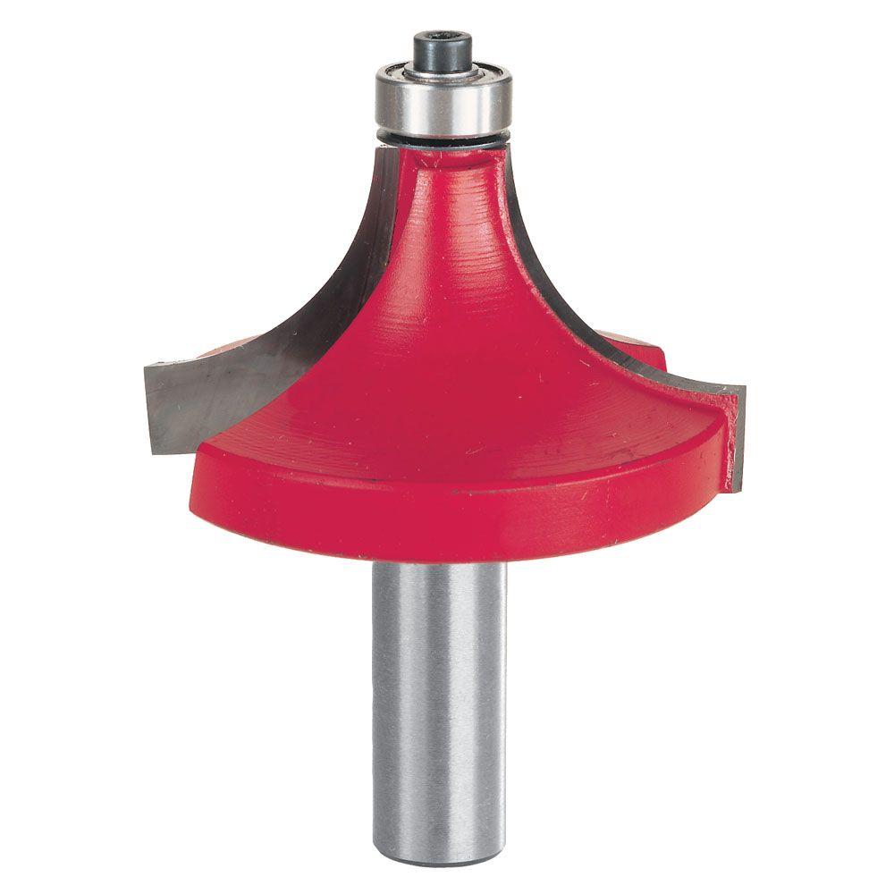 Freud 7/8 in. Radius Quadra-Cut Rounding Over Bit with 1/2 in. Shank - 34-130