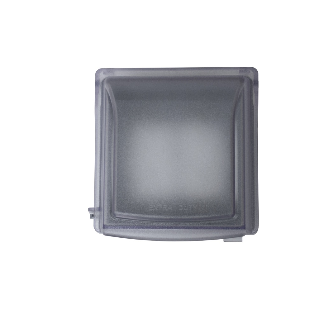 Sigma Engineered Solutions Rectangle Plastic 2 Gang 6.02 in. H X 5.53 in. W Weatherproof Cover