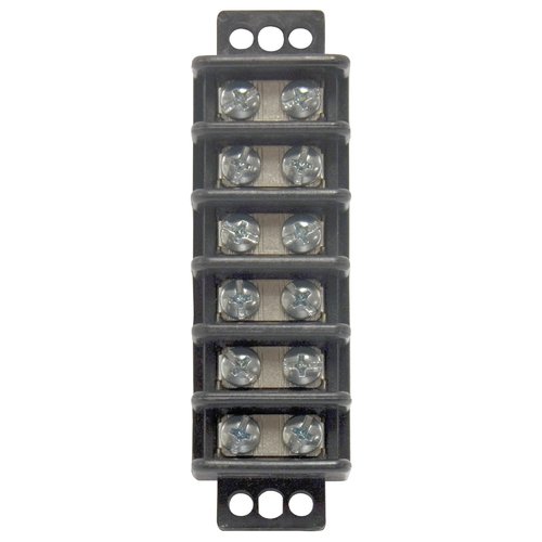 Gardner Bender 22-10 Ga. Insulated Wire Terminal Block Black 1 Pk