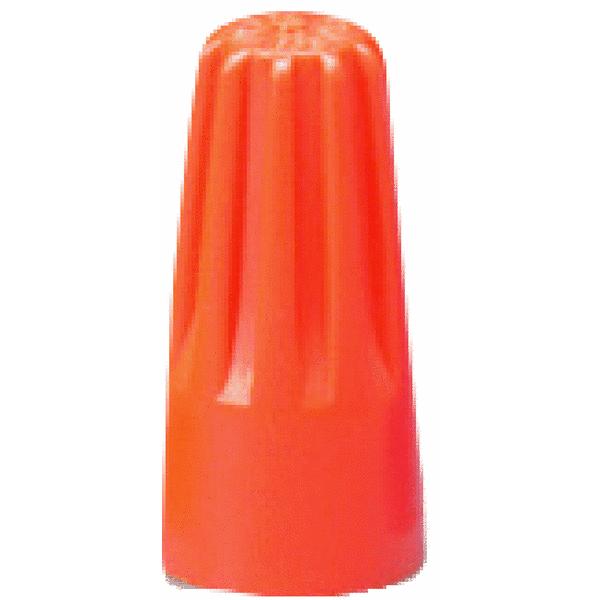 Gardner Bender WireGard 22-14 Ga. Copper Wire Wire Connector Orange 25 Pk