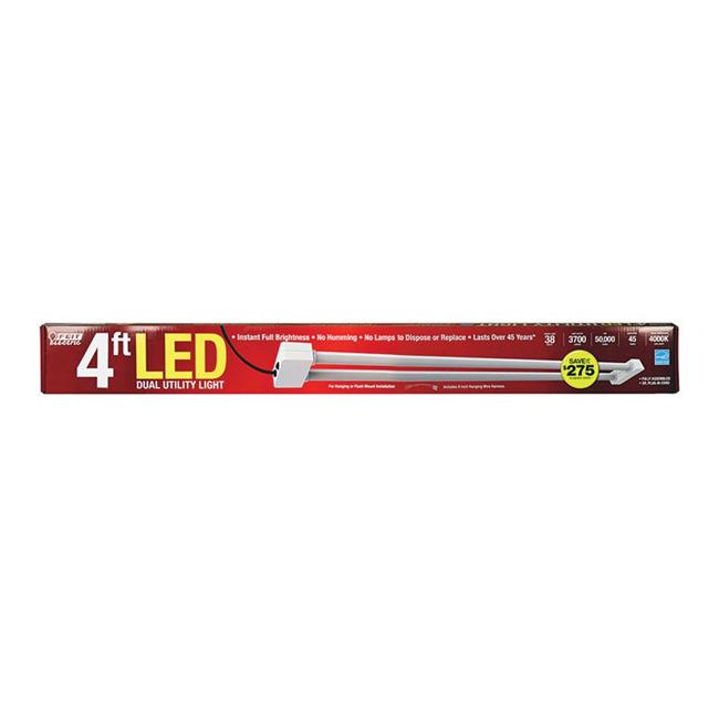 [3501707] Feit SHOP 48 in. 2-Light Each 45 W LED Utility Light