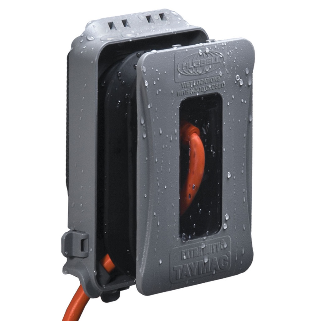 TAYMAC ML500G 1 -Gang Multi-directional While in Use Weatherproof Cover, 4.04' W
