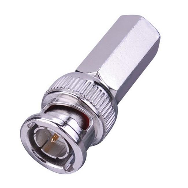 Monster Just Hook It up Twist-on BNC Coaxial Connector 2 Pk