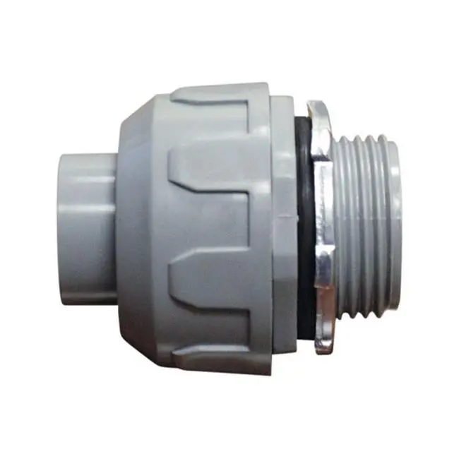 [3539574] Sigma Engineered Solutions ProConnex 1 in. D Plastic Straight Connector for Liquid Tight 1 Pk
