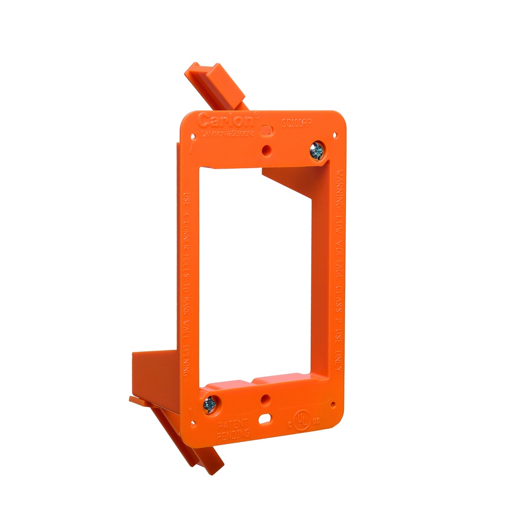 1-Gang Non-Metallic Low-Voltage Old Work Bracket (SC100RR)