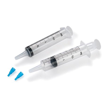 60cc Graduated Syringe, 2PK
