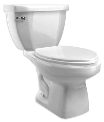 Cato Terra ADA Compliant 1.3 Gal White Elongated Complete Toilet
