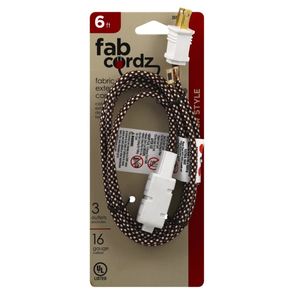 CORD 16/2 3OUT6 B/W/BRN