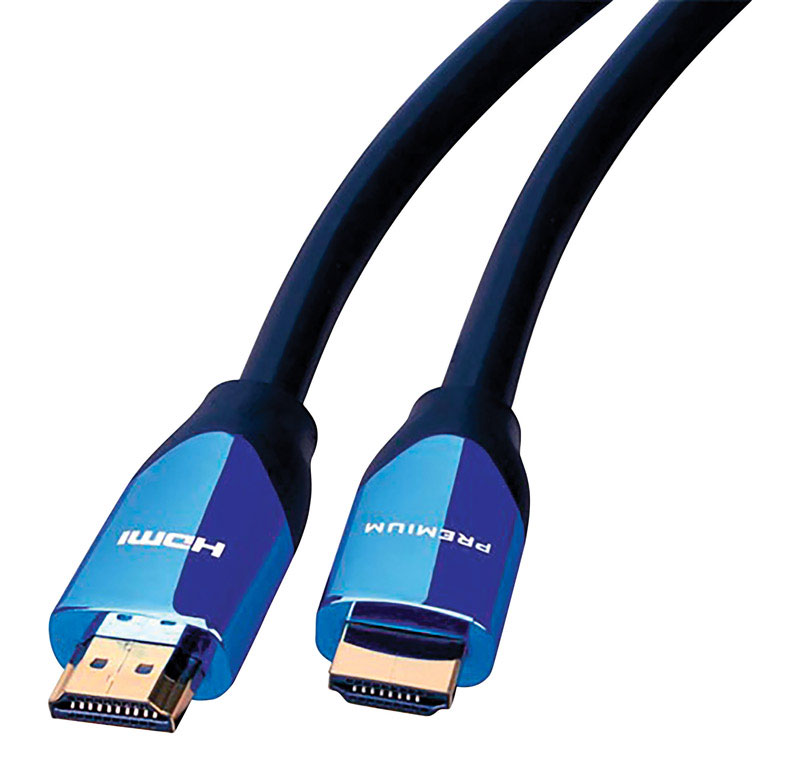 [3797099] Blue Jet 3797099 3 Ft. High Speed Cable with Ethernet HDMI  Black