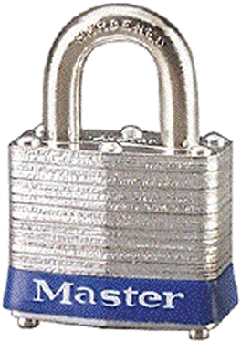 Master Lock 15KA 10N023 2.5 in. Laminated Steel Master Padlock