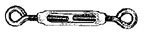 12-3/16 E&E Turnbuckle -10Pk
