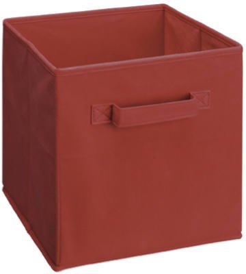 Tiroir En Tissu Cubeicals De Closetmaid, Propylène Non Tissé, 2 Poignées, 11 Po H. X 10 1/2 Po L. X 10 1/2 Po P., Rouge 865600 - Rona