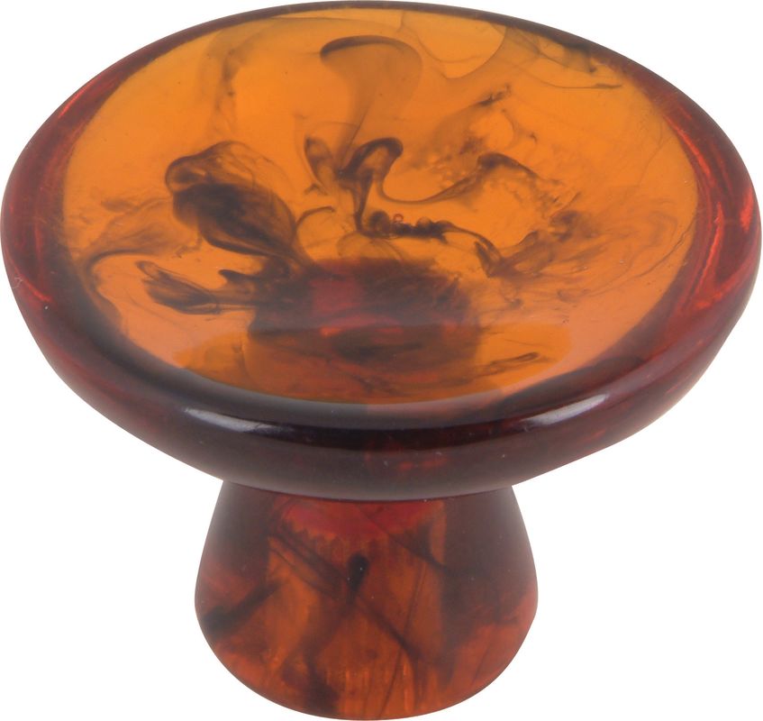 [385000078] Atlas Homewares 3111 Tortoise Shell 1-1/2 Inch Diameter Mushroom Cabinet Knob Tortoise Shell Cabinet Hardware Knobs Mushroom