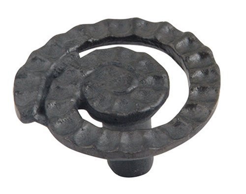 [385000383] Atlas Homewares 2140-I 1-1/4-Inch Signature Scroll  Knob, Iron