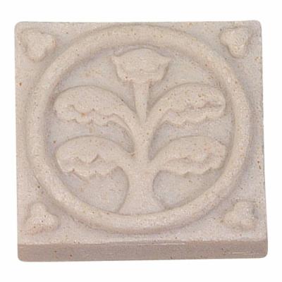 Atlas Homewares 3109 1-3/4 Inch Square Cabinet Knob Plaster
