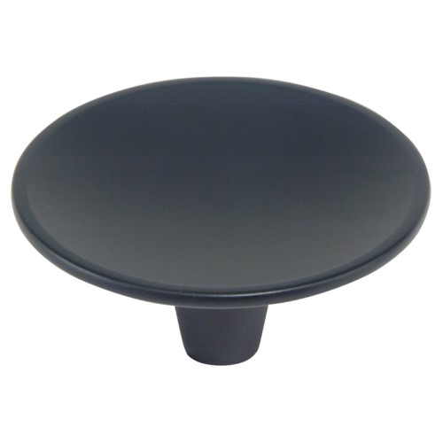 Atlas Homewares 233 Dap 2-1/2 Inch Mushroom Cabinet Knob Matte Black Cabinet Hardware Knobs Mushroom