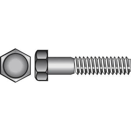 190114 100 Pack Hex Bolt - 0.32-18 X 3 in