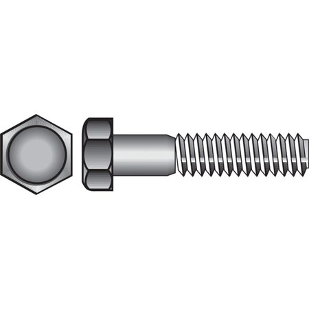 190204 0.38-16 X 4.5 in. Hex Bolt, Pack 50