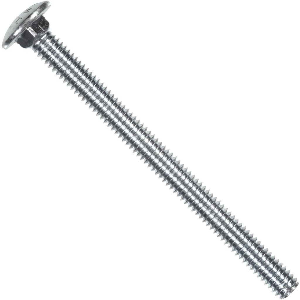 [400000825] Hillman 1/2 in. X 10 in. Grade 2 Zinc Carriage Bolt 25 Ct. 240351 - All
