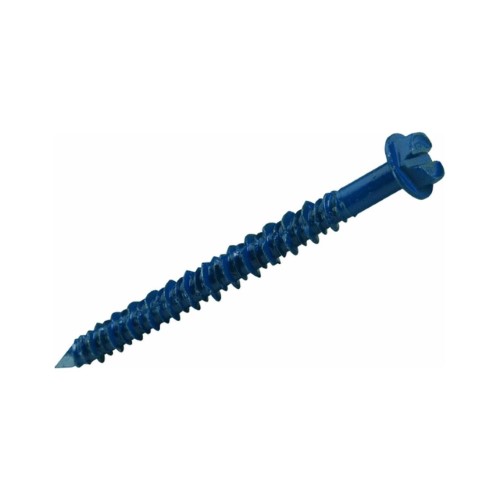 [400003666] HILLMAN Tapper 1/4 in. D X 3.25 in. L Steel Hex Head Concrete Screw Anchor 100 Pk