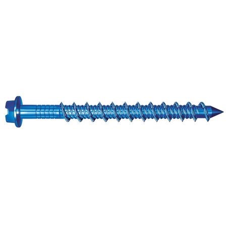 Tapcon 1/4  X 6  Hex Head Concrete Anchor Screws 3205407 | 100 Pack | Drill Bit Included