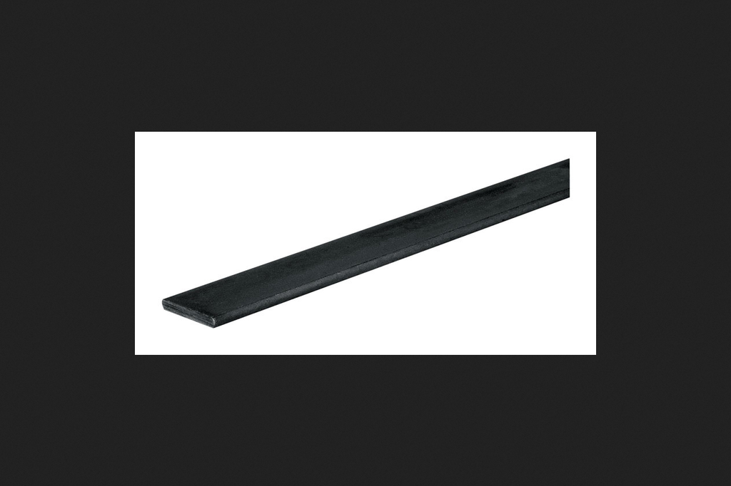 5014469 0.12 X 0.5 X 72 in. Plain Steel Flat Bar