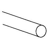 SteelWorks 1/8" X 36" Round Cold Rolled Key Stock