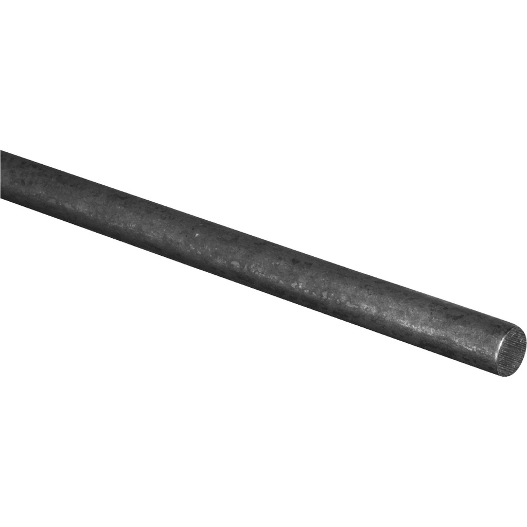 .38in. X 48in. Hot Rolled Plain Steel Round Rod Stock  11618