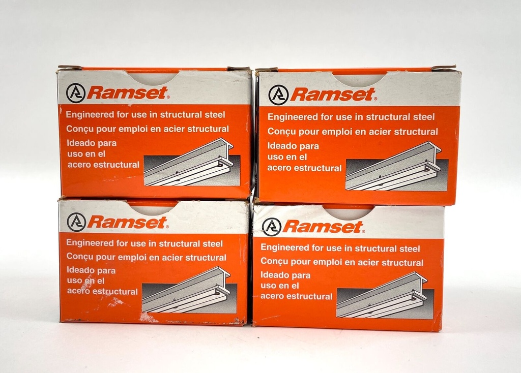 [400005488] Ramset 1503K Low Velocity Powder Fasteners 1/2 Inch 100-Pack Each Set of 4